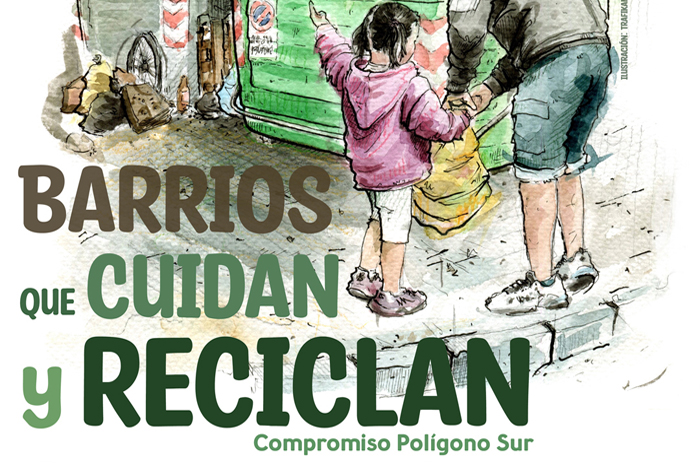 Proyecto Barrios que cuidan y reciclan en el Polígono Sur