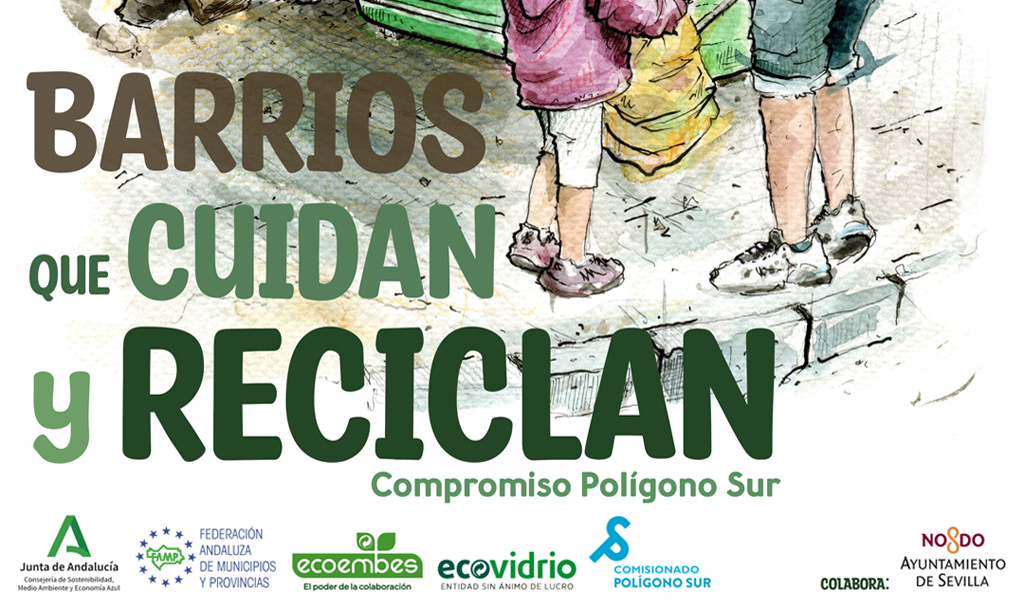 Proyecto Barrios que cuidan y reciclan en el Polígono Sur de Sevilla
